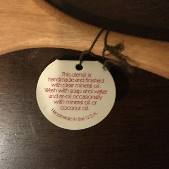 NWT Hand Crafted Wood Cake Pie Server 🍰 🥧 - Picture 4 of 4